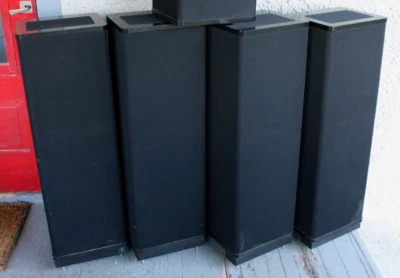 Altavoces vintage VANDERSTEEN modelo 1. Juego de 4 soportes de suelo. Buen estado Foto 1 de 4