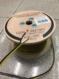 GROUND ZERO Cavo Ø 2 x 1,5mm OFC 100% RAME cavi casse altoparlanti bipolare auto - Foto 1 di 3