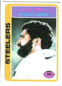 Tarjeta de fútbol americano 1978 Topps #500 Franco Harris Pittsburgh Steelers - Imagen 1 de 1