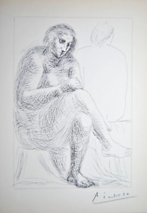Pablo Picasso Sitzende Frauen im Bad handsigniert Suite Vollard