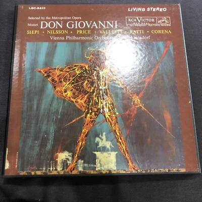 MOZART Erich Leinsdorf ‎– DON GIOVANNI RCA ‎LSC-6410 4LP Box Set  - Image 1 of 2