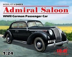 Admiral Saloon WWII German Personnel Car 1:24 ICM24023 - icm modellismo - Immagine 1 di 4
