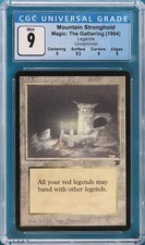 Mountain Stronghold Legends MINT Graded CGC 9 CARD (3789583045) ABUGames