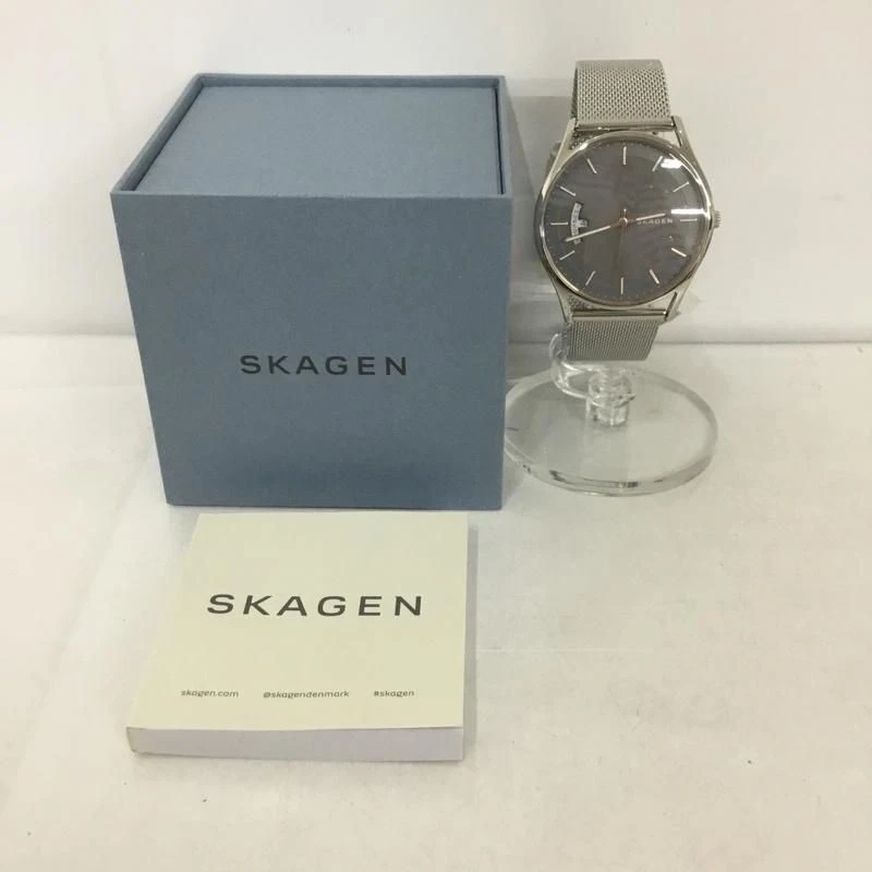 Skagen SKW6396 Holst 石英手表 模拟男士带盒 日本制造 — 第 1/4 张图片