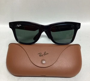 Ray-Ban Meta Wayfarer Smart Sunglasses RW4006- Black -*Read** - Foto 1 di 10