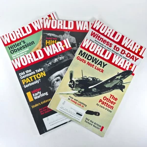 World War II Magazine Lot 5 Issues 2012 Midway Patton Hitler D-Day Military - Picture 1 of 16