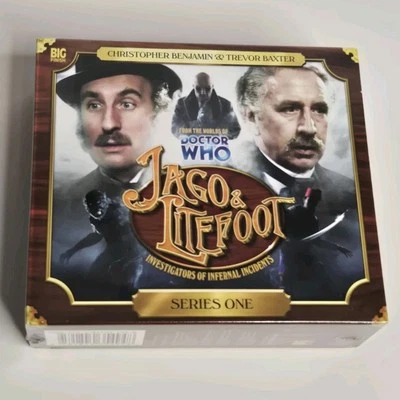 Jago & Litefoot Series 1 Doctor Who Big Finish Audio Drama CD Box Set - Imagem 1 de 4