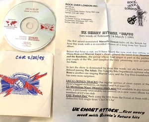 2/24/95 ROCK OVER LONDON: SIOUXSIE & BANSHEES, EZIO, SWING 52, ELASTICA,N-TRANCE - Picture 1 of 2