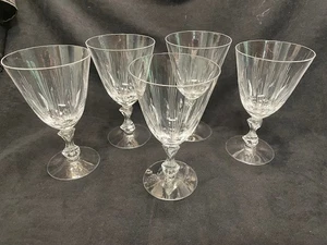 TIFFIN-FRANCISCAN CORONA Wine glasses set of 5 - Picture 1 of 4