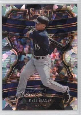 2020 Panini Select Cracked Ice Prizm /25 Kyle Seager #44 - Image 1 of 2