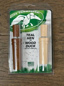 New In Box Duck Commander Sealed Teal Hen Wood Combo Duck Call NIB Kill Season - Picture 1 of 7