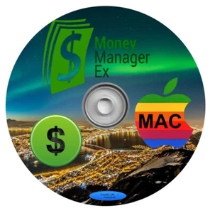 Money Manager Ex ~ Persönliche Buchhaltung Banking Finanzen Budget Software ~ Mac CD - Bild 1 von 10