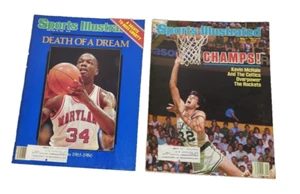 2 Vintage Sports Illustrated Magazine Len Death Of A Dream/Champs June16,30 1986 - Picture 1 of 13