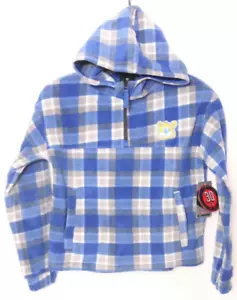 University California Bruins UCLA Azul 1/4 Cremallera Polar Sudadera con Capucha Niña M - Imagen 1 de 9