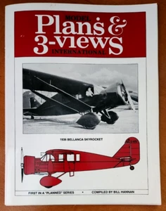 Plans & 3-Views Model International by Bill Hannan (1990) -- Signed -- - Imagen 1 de 8