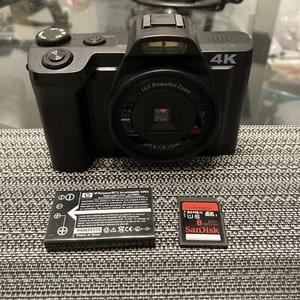 FOTOCAMERA/VIDEOCAMERA REFLEX DIGITALE 4K - MODELLO DC201 funziona benissimo, totalmente testata ��🔥 - Foto 1 di 21