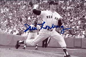 Jim Lonborg Signed 4x6 Photo Boston Red Sox 1967 Cy Young Philadelphia Phillies