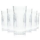 6x Humboldt Gin Glass 0.36l Long Drink Cocktail Contour Jars Gastro Kbar Tonic