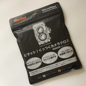 Rollei Microfiber protectve Wrap cloth to protect Camera ROLLEIFLEX logo 48×48cm