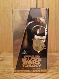 Star Wars Trilogy - Special Edition - Gold Box Set (VHS 1997) - Picture 1 of 5