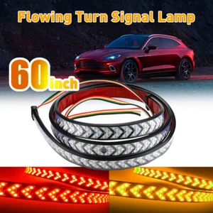 60" LED STRIP TAILGATE LIGHT BAR REVERSE SIGNAL BRAKE FOR CHEVY FORD DODGE TRUCK - Picture 1 of 11