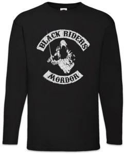 Black Riders MC Langarm T-Shirt Lord of Nazgul Biker Fun the Rings Sauron - Picture 1 of 1