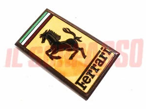 Emblem Enamel Front Hood Ferrari 60s 70s 80s Original - Picture 1 of 2