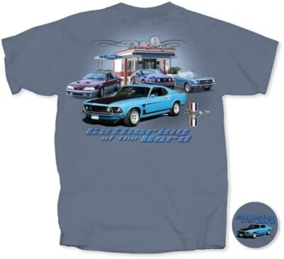 Camiseta Gathering of the Herd - Mustang con Boss 302 y más. ¡Envío GRATIS EE. UU.! Foto 1 de 2