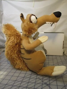 Scrat Sabertooth Squirrel Ice Age 10" Plush Toy Factory 2017 20 Century Fox NEW - Picture 1 of 6