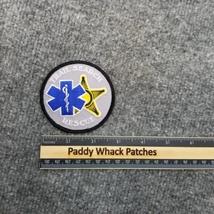 Trail Search & Rescue Patch SAR Star Of Life EMT - Bild 1 von 2