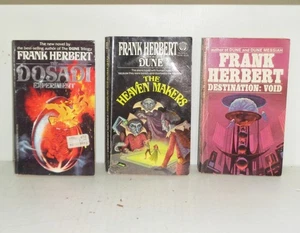 Frank Herbert Dosadi Experiment Destination Void Heaven makers Paperback Books - Imagen 1 de 3