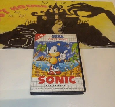 Sonic SEGA MASTER SYSTEM - Immagine 1 di 4