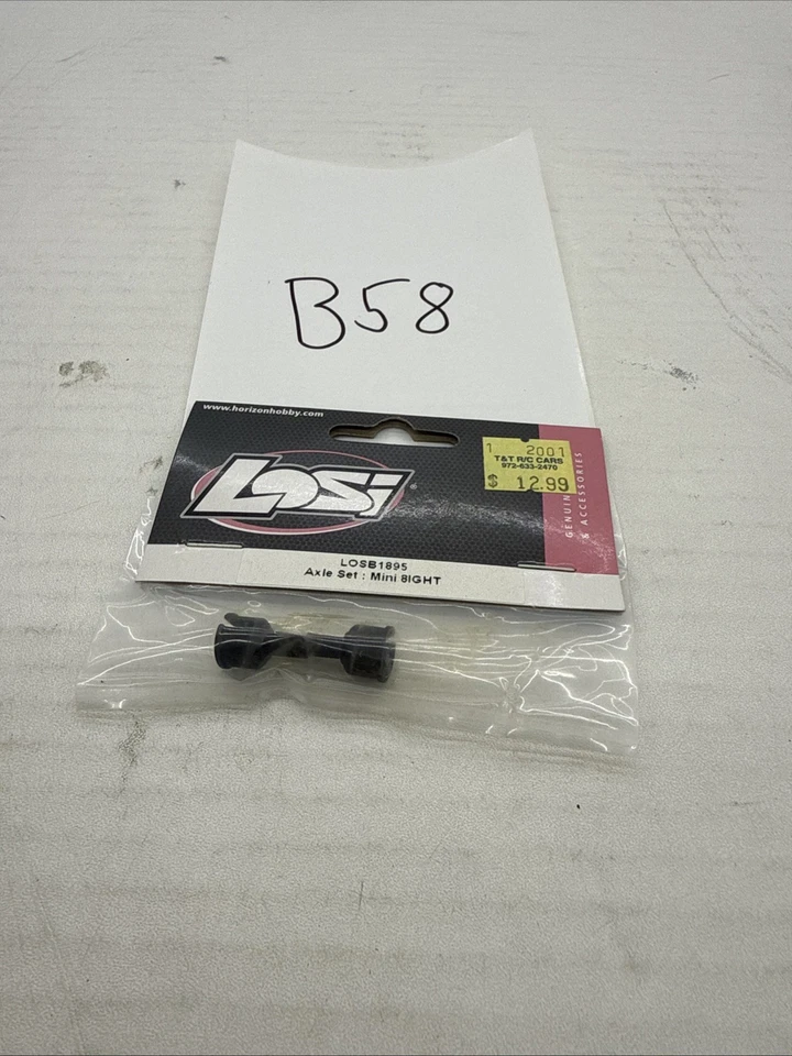 Losi Part #LOSB1895: Axle Set (2 Pcs): Mini 8ight; NISP - Image 1 of 1