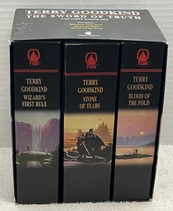 Terry Goodkind /The Sword Of Truth Books #1-3 Boxed Set PB Titles/READ Fantasy - Imagen 1 de 7