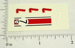 Corgi #340 Mercedes Racer Sticker Set CG-009 - Picture 1 of 1