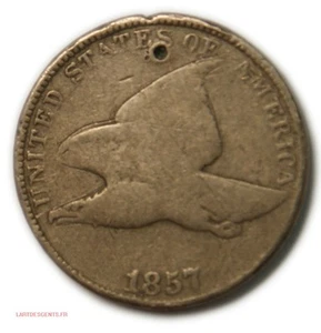 (USA) US 1857 Flying Eagle Cent 1C, lartdesgents p1193/9 - Picture 1 of 2