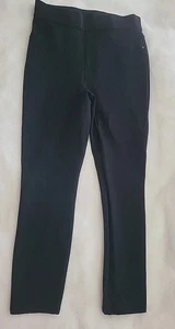 SPANX Jean-ish Leggings Ankle Black Women's Sz Medium Pull On Stretch Pants - Picture 1 of 10