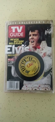 TV Guide Magazine July 4-10, 2004 Elvis Presley Cover Photo CD That’s All Right - Image 1 of 4