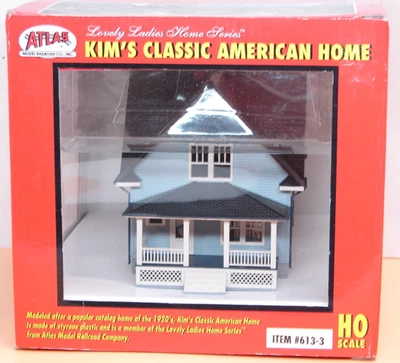 Atlas Kim's Classic American Home Item #613  HO scale  New Old Stock Mint in Box - Image 1 of 4