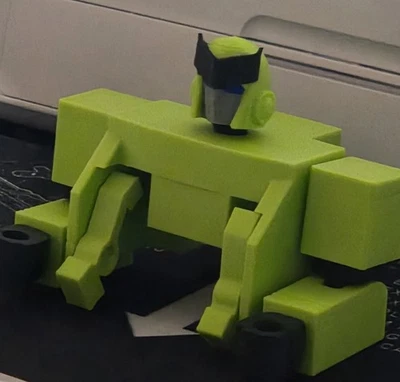 Transformers G1 Ehobby Emergency Ratchet 3D Printed Head Chest & Arms Upgrade - Image 1 of 3