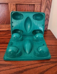 (2) Vintage 1997 Jello Jiggler Football New Orleans Molds Super Bowl Helmet - Picture 1 of 4