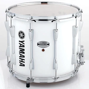 Yamaha Power-Lite Marching Snare Drum White Wrap 14 in. - New - Picture 1 of 3