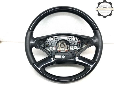 MERCEDES W221 S550 W216 CL550 2010-2014 VOLANTE TÉRMICO DISEÑO MADERA NEGRA Foto 1 de 4
