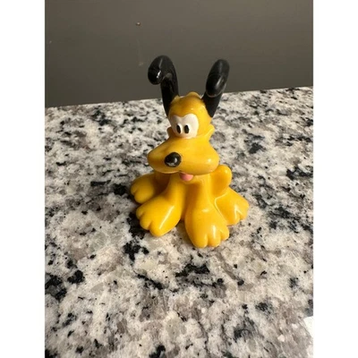 迪士尼冥王星小型黄色狗雕像玩具收藏品 — 第 1/4 张图片