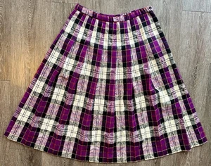 Vestido Vintage Pendleton Mujer Falda Lana Tartán Cuadros Pequeño Culloden Talla 14 - Imagen 1 de 7
