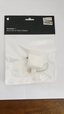 Apple MacBook Air Micro DVI to Video Adapter MB202G/A BRAND NEW - Image 1 of 4