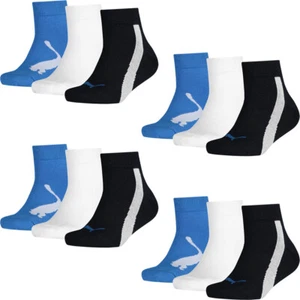 PUMA Kids Quarter Socks 12er Multi Pack, navy/white/blue - Bild 1 von 1
