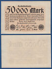 50,000 marks 9.8.1923 BOX FRESH ro.98