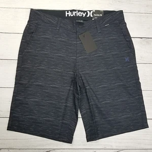 Hurley Hybrid 20" Walk Shorts Mens Size 32 Black Heather - Picture 1 of 4
