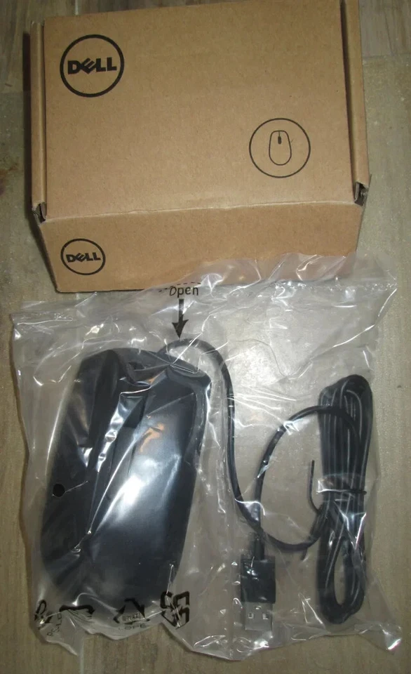 New Genuine Original Dell MS116P- Wired USB Optical Mouse - Image 1 of 1